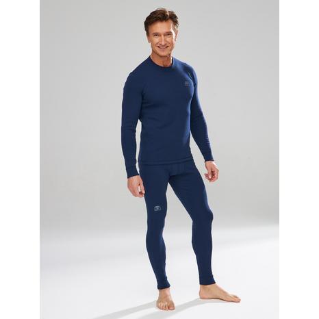 Boevoy С220 Комплект белья мужской х/б с начесом цвет: Синий